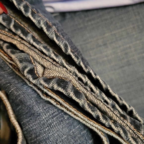 Men's Calvin Klein Slim bootcut Jeans dark Wash Waist 36 Inseam 30 - Picture 7 of 11